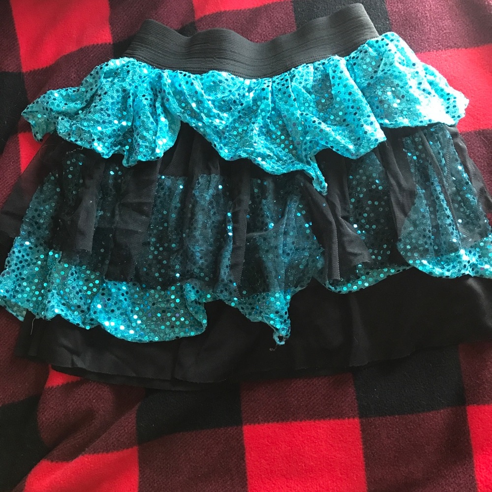 Cute sparkley blue skort